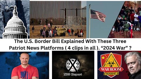 Southern Border Crises Clips For 2-08-2024