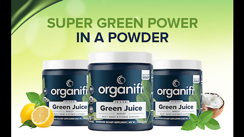 Organifi Green Juice Review 2021 : Is This The Best Green Superfoods Powder