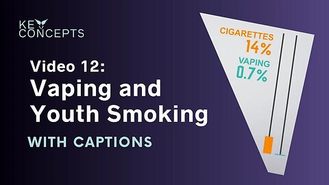 VAEP Key Concepts video 12: Vaping and Youth Smoking - HCSubs