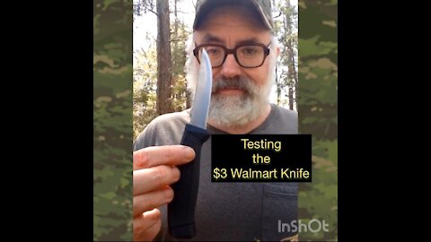 Testing the $3 Walmart Knife