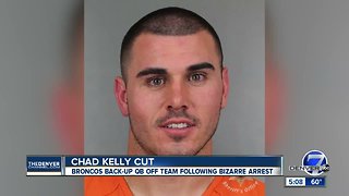 Denver Broncos waive backup quarterback Chad Kelly following trespassing arrest