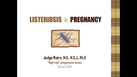 LISTERIOSIS in Pregnancy