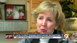 Local florist helps decorate White House for Christmas
