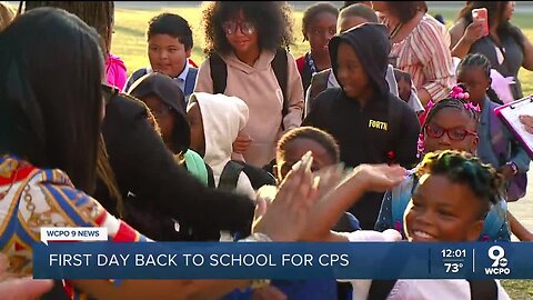 First day back to school for CPS