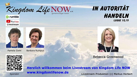 Lektion 6: In Autorität handeln - Lukas 10,19 (Rebecca Greenwood / Nov 2023)