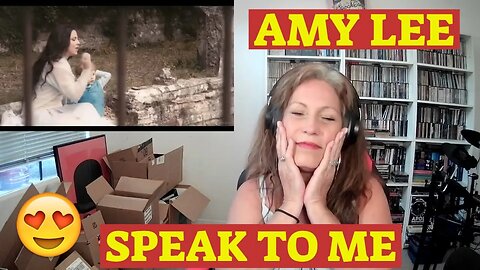 (WHAT A VOICE!) AMY LEE - SPEAK TO ME | REACTION DIARIES #reaction