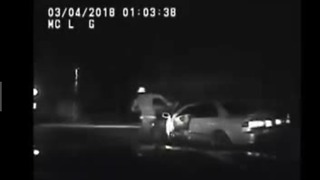 Dash cam video shows alleged drunk driver running himself over after Virginia chase