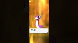 Hatched a Shiny Dratini #shorts | Pokemon Masters EX