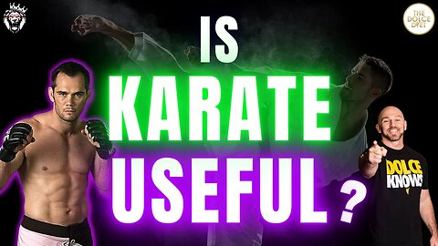 Is Karate Useful in MMA? || Rich Franklin & Mike Dolce Weigh In