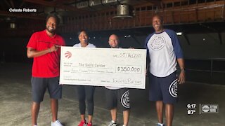 Toronto Raptors leave behind legacy project for The Skills Center in Tampa