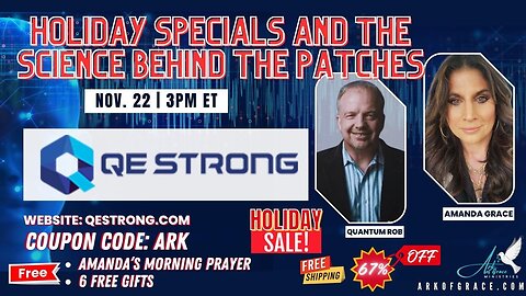QE Strong Joins Amanda Grace: Holiday Specials and the Science Behind the Patches