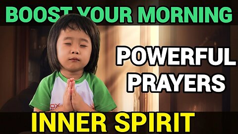 PRAY EVERY MORNING - Beautiful Christian message to boost your spiritual strength