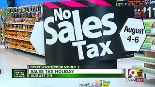 Do's and don'ts of Ohio's Sales Tax Holiday