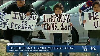 TPS Holds Small Group Meetings Saturday