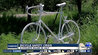 Bicycle Safety Crisis- 4 cyclists killed in July