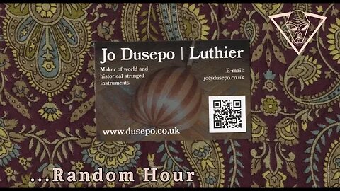 In Theta -Random Hour w/Luthier Jo Dusepo & Friends