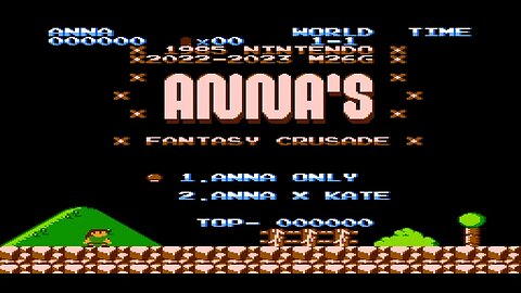 Sunday Longplay - Anna's Fantasy Crusade (Super Mario Bros. 1 NES ROM Hack)