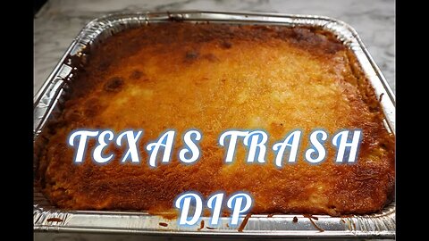 Texas Trash Dip: SO CREAMY AND CHEESE GOOD EP.238 #cajunrnewbbq