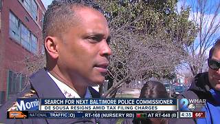 Baltimore Police Commissioner De Sousa resigns