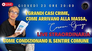 I grandi casi crime, come arrivano alla massa, come condizionano il sentire comune - Carmen Gueye