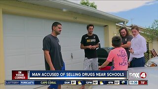 Man caught selling drugs 1,000 feet from a school zone in Cape Coral