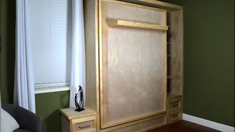 Diy Murphy Bed Build - Wall bed Hack Without the Hardware Kit