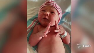 Charlotte County couple delivers baby in car on Christmas