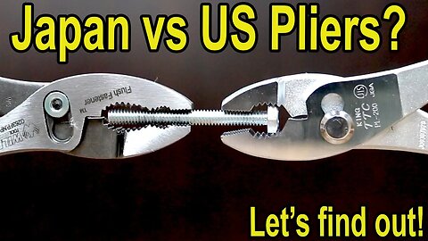 Best Pliers (SLIP JOINT)? US vs Japan, Vampliers, Kobalt, Irwin, Stanley, Tekton, Martin