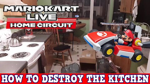 MarioKart Live Home Circuit - Destroy Your Kitchen (But in a Good Way)