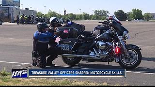 Treasure Valley officers sharpen motorcycle skills