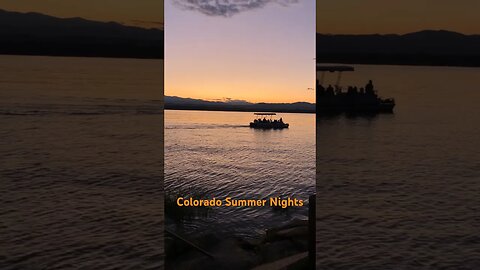 Colorado Summer Nights #shorts #colorado #summer #water