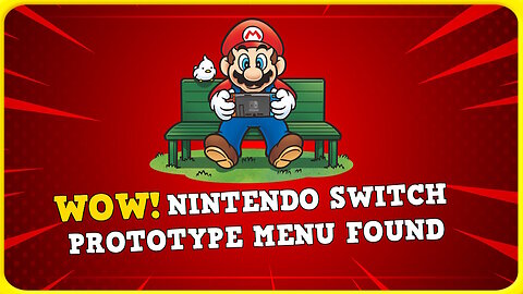 You Won't Believe What the Early Switch Menu Looked Like!