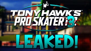 Tony Hawk Pro Skater 3 Remake/Remaster LEAKED!