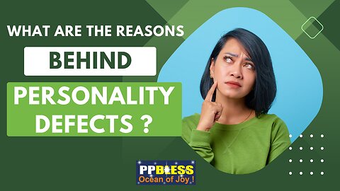 Reasons Behind Personality Disorders !
