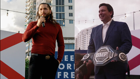 Jorge Masvidal & Governor DeSantis | Fighting To Keep Florida Free