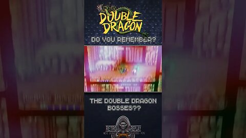 evolution of double Dragon bosses and bios #doubledragon