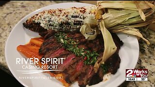 In the Kitchen with Fireside Grill: Carne Asada with Red Chile Enchiladas