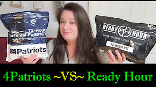 72-Hour Emergency Food Kits ~ My Patriot Supply VS 4Patriots