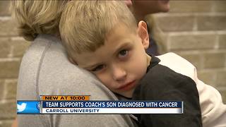 Athletes rally around Carroll track coach after son's cancer diagnosis