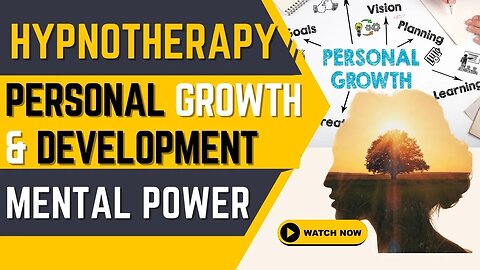 Mind Over Matter: Unleash Personal Growth & Development through Hypnotherapy #hypnosis #youtube