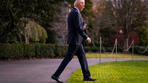 Joe Biden Performs the Weighted Shoes Thorazine Shuffle