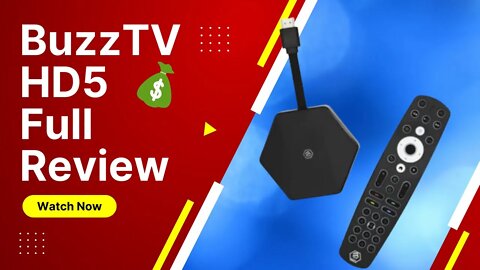 Is the New BuzzTV HD5 Ultra HD 4k Dongle Better than a Firestick?