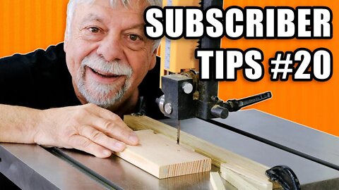 Subscriber Submitted Woodworking Tips & Tricks Episode 20