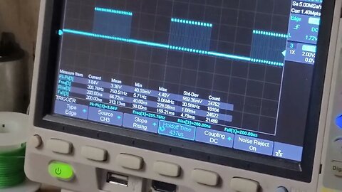 randomized pulse train jams on the ESP32 / AD9833