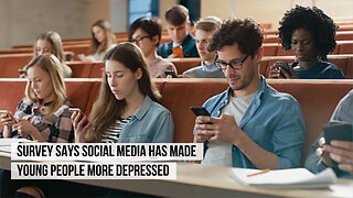 Survey says social media has made young people more depressed