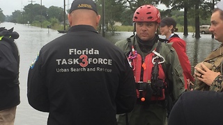 Florida rescuers help stranded people in Florida