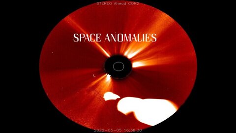 Anomalies around the Sun, May 2022