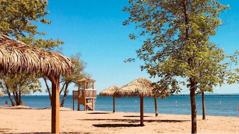 Cette plage digne d'un resort dans le Sud près de Montréal annonce sa date de réouverture