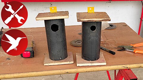 Birdhouse from PVC Pipe - Easy and Cheap DIY - Step by Step