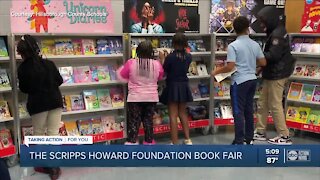 Scripps donated books to local schools